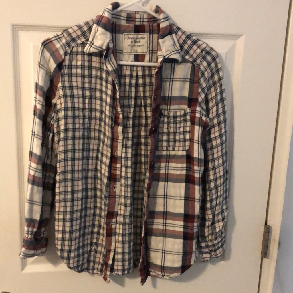 Abercrombie Patchwork Flannel